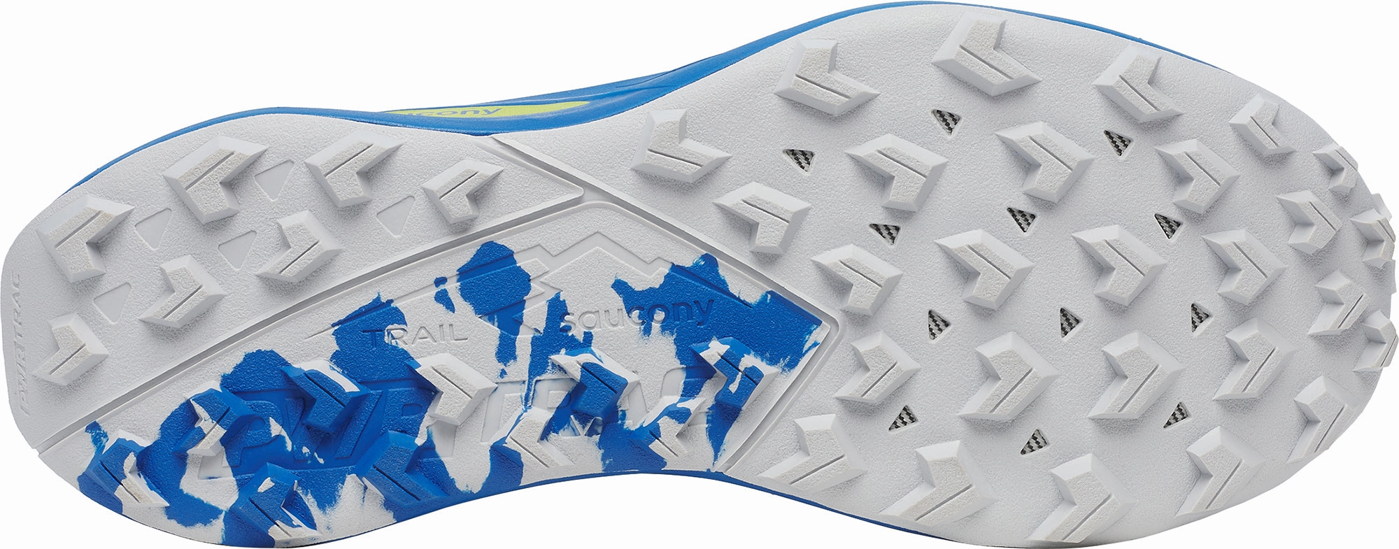 Saucony Peregrine 15 Mens Trail Running Shoes - Blue Trail Shoes