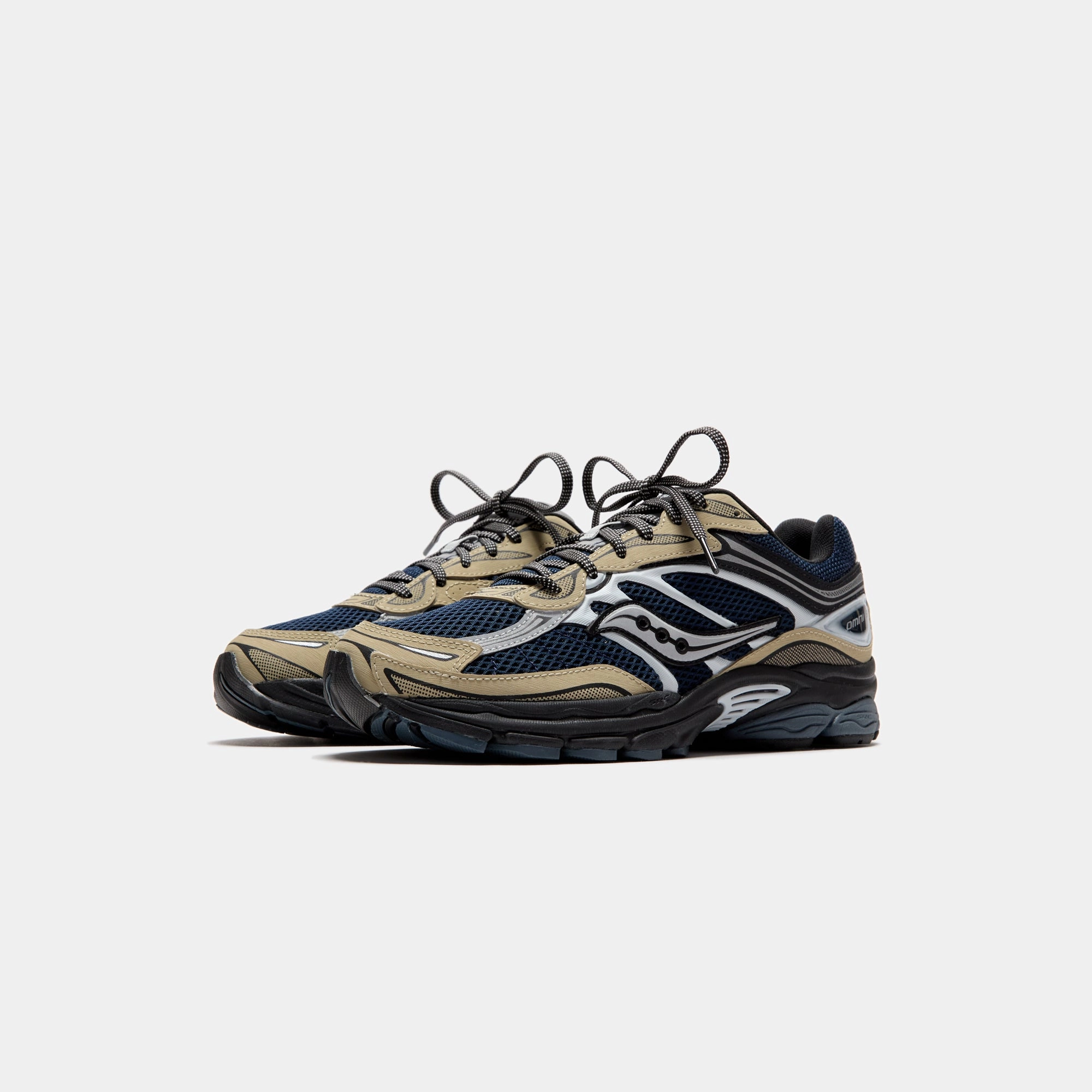 Saucony Progrid Omni 9 - Beige / Blue Saucony Lightweight Shoes