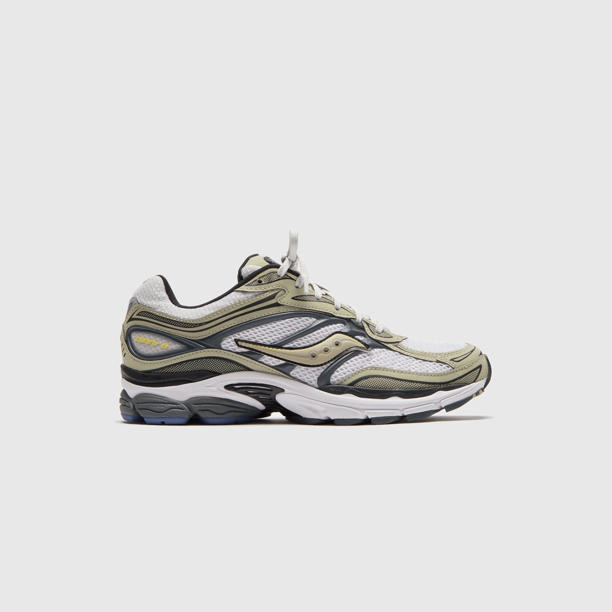 Saucony Progrid Omni 9 - White / Gold saucony durable performance running shoes