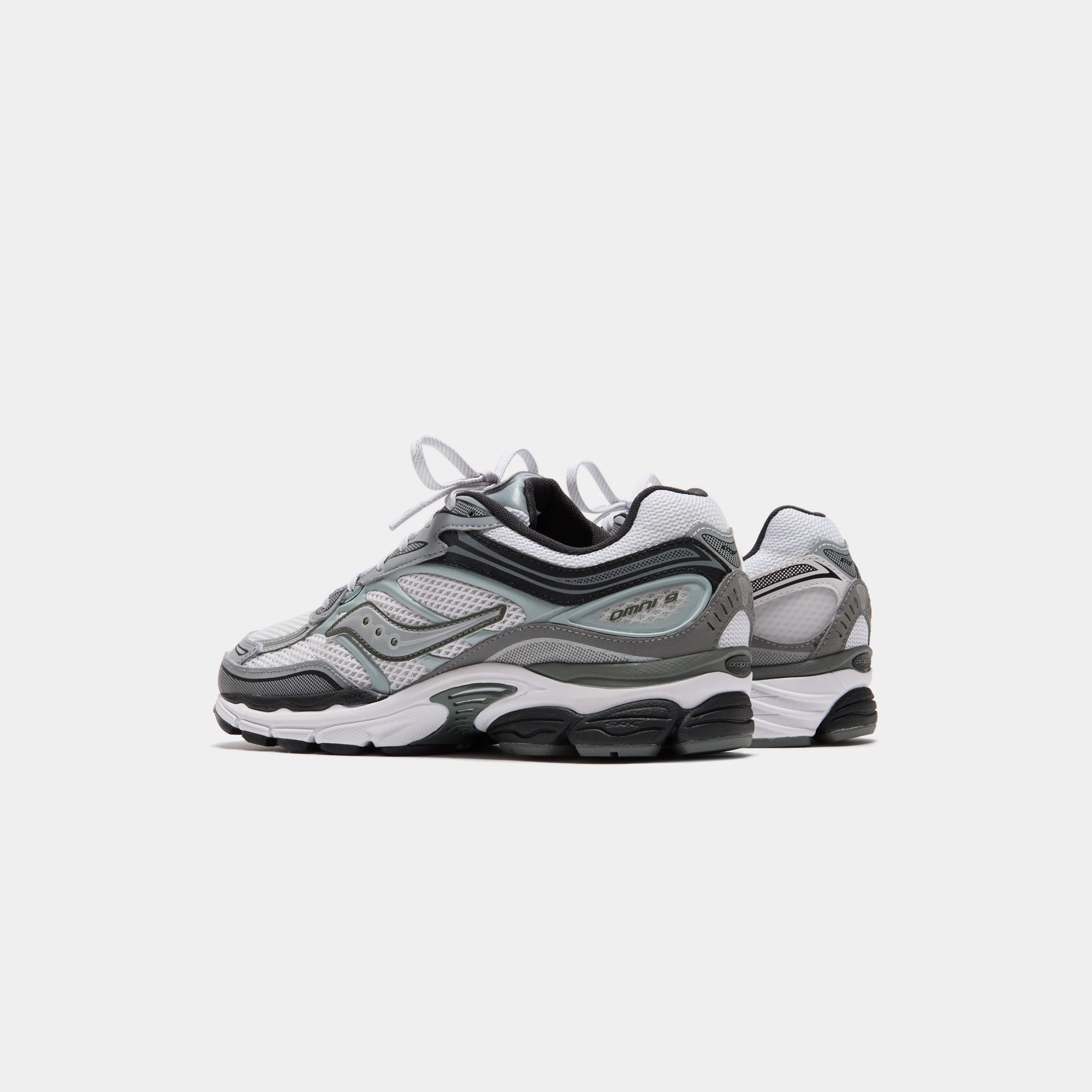 Saucony Progrid Omni 9 - White / Grey Saucony Lightweight Shoes