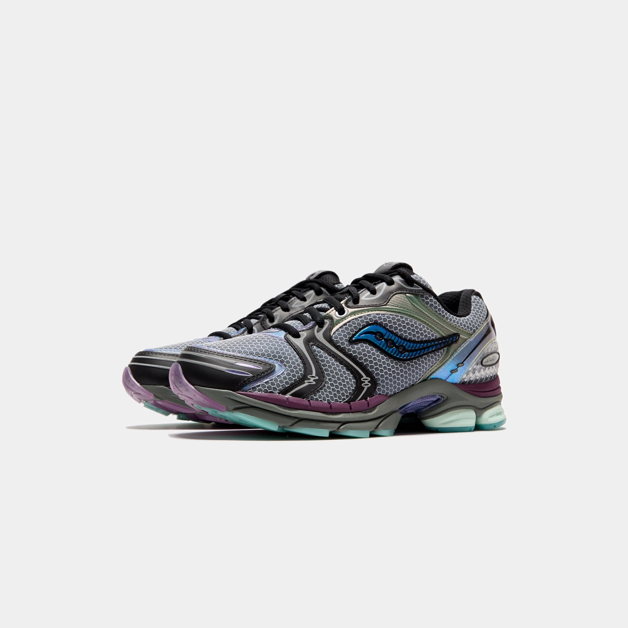 Saucony Progrid Triumph 4 - Navy / Holographic Saucony Lightweight Shoes