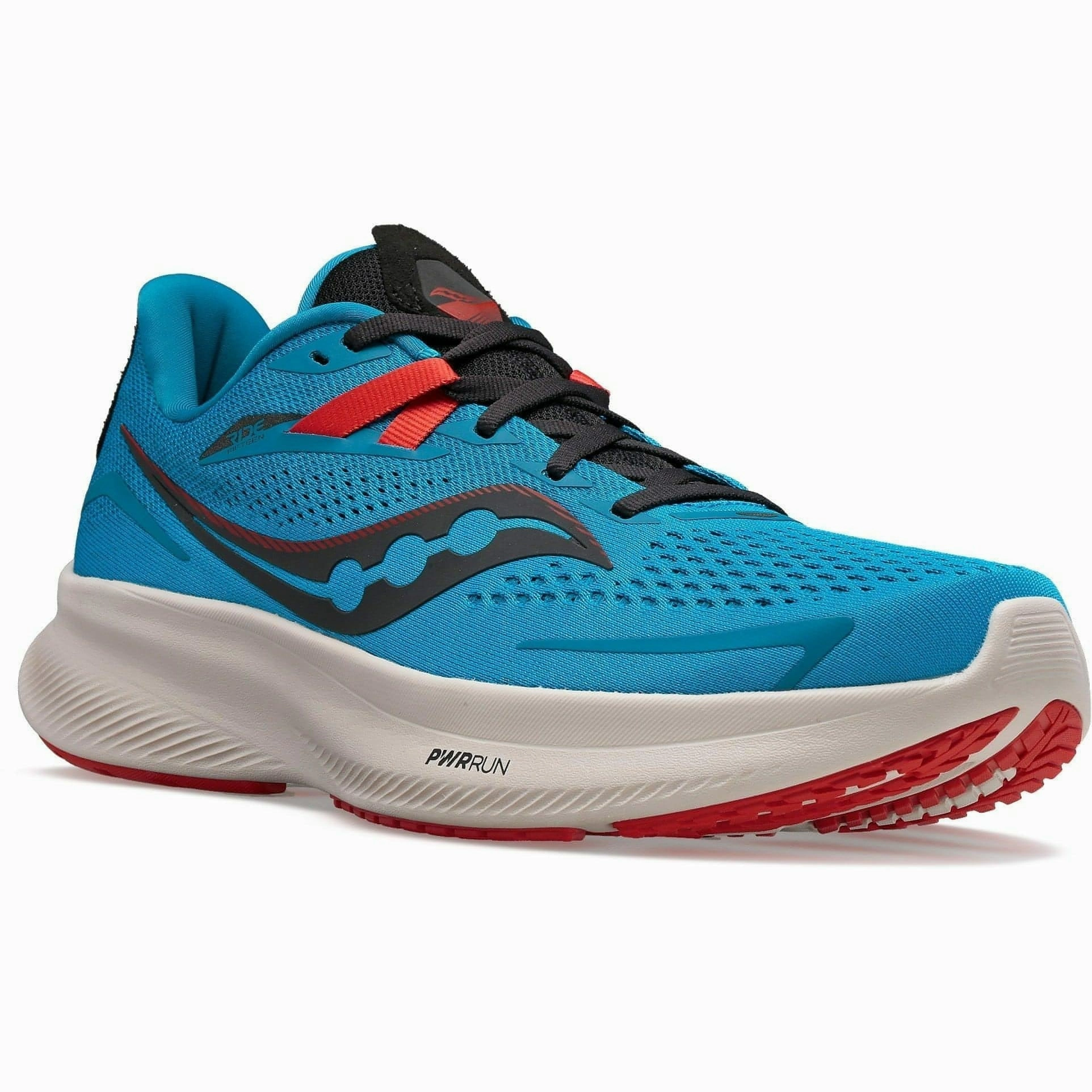 Saucony Ride 15 Mens Running Shoes - Blue Trail Shoes
