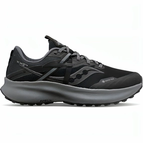 Saucony Ride 15 TR GORE-TEX Womens Trail Running Shoes - Black Saucony running shoes with stability support