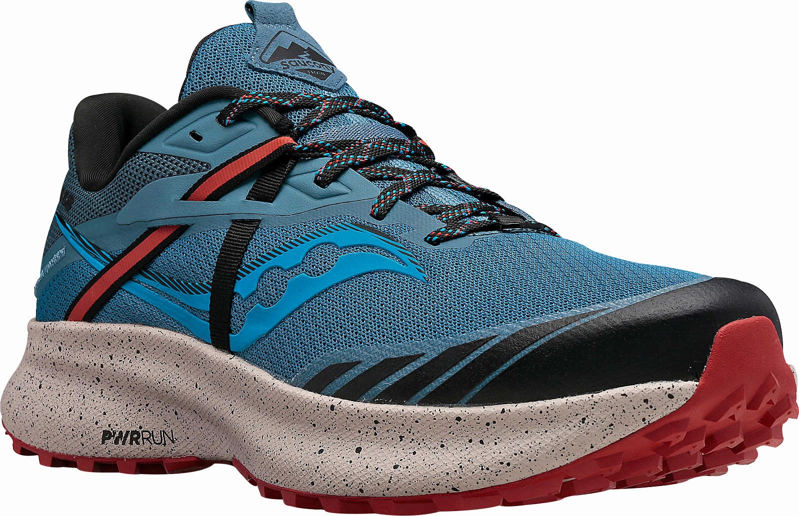 Saucony Ride 15 TR Mens Trail Running Shoes - Blue Trail Shoes