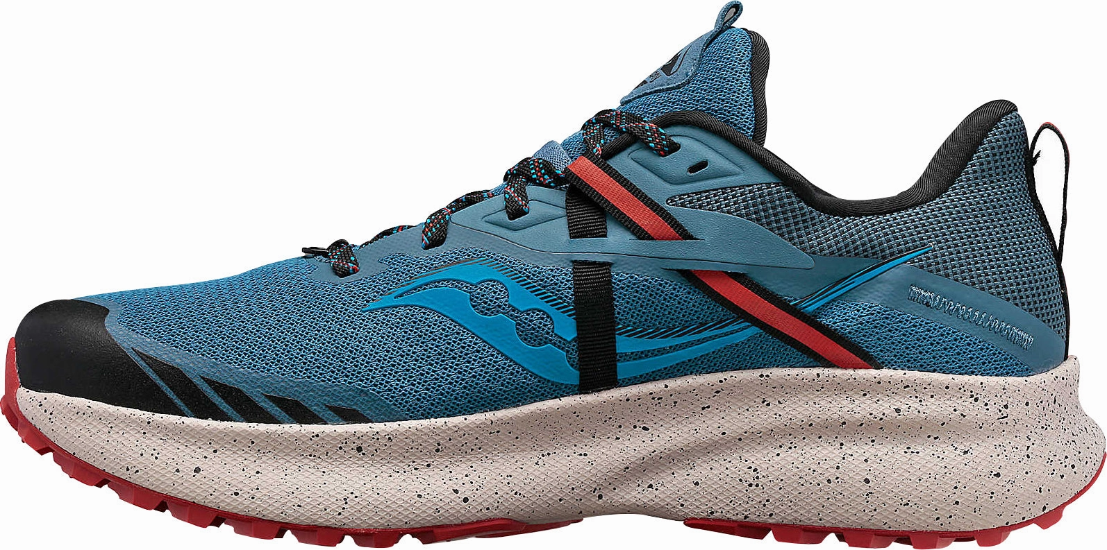 Saucony Ride 15 TR Mens Trail Running Shoes - Blue Trail Shoes
