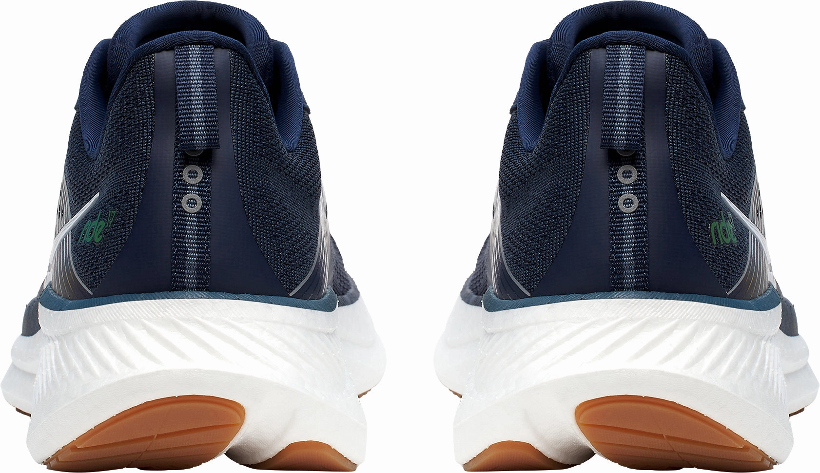 Saucony Ride 17 Mens Running Shoes - Navy Trail Shoes