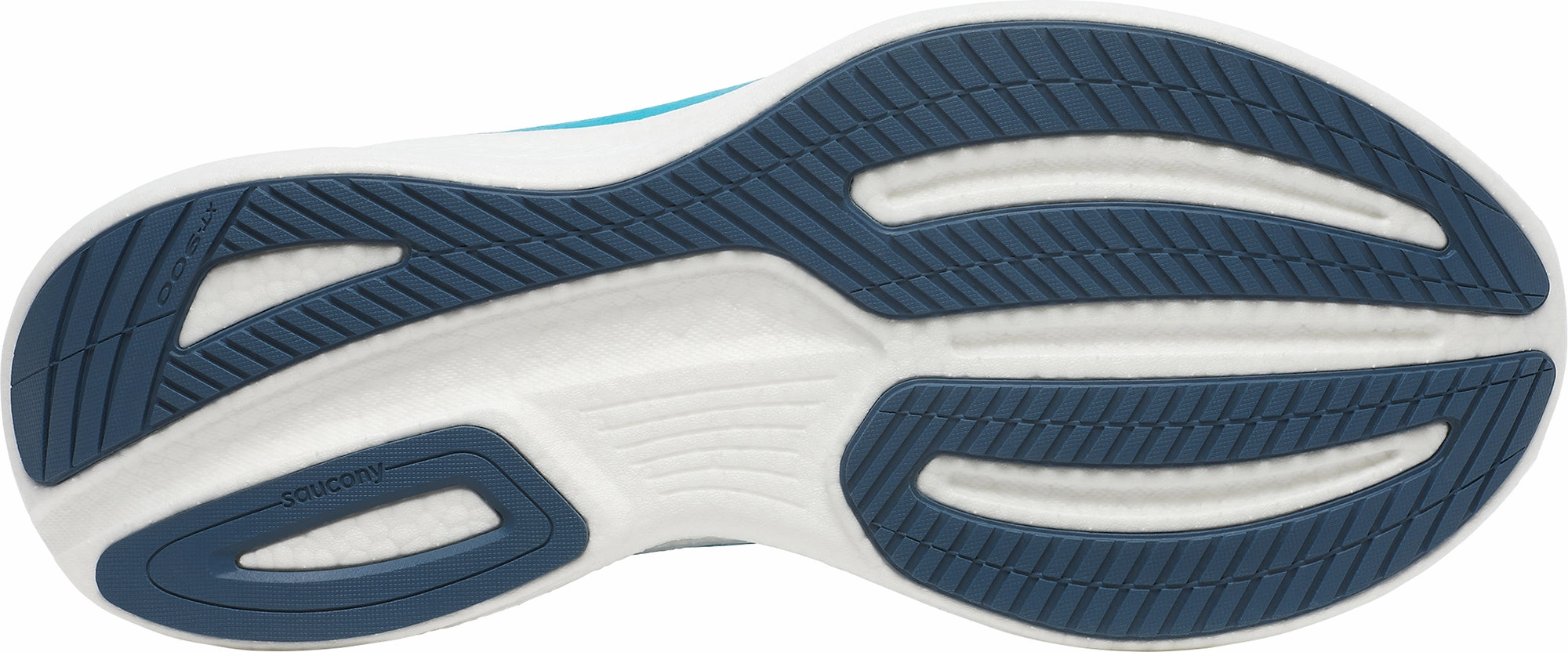 Saucony Ride 17 Womens Running Shoes - Blue Trail Shoes