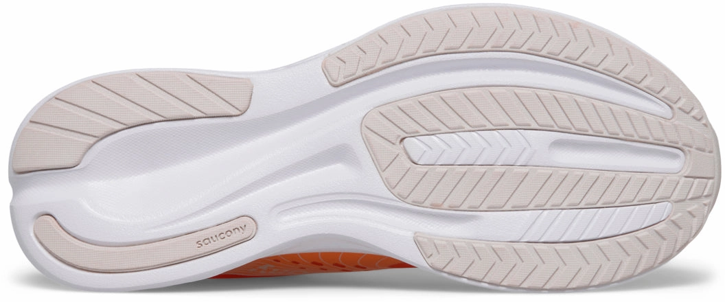 Saucony Ride KDZ Junior Running Shoes - Orange Trail Shoes