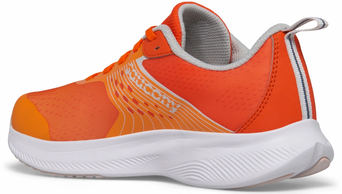 Saucony Ride KDZ Junior Running Shoes - Orange Trail Shoes