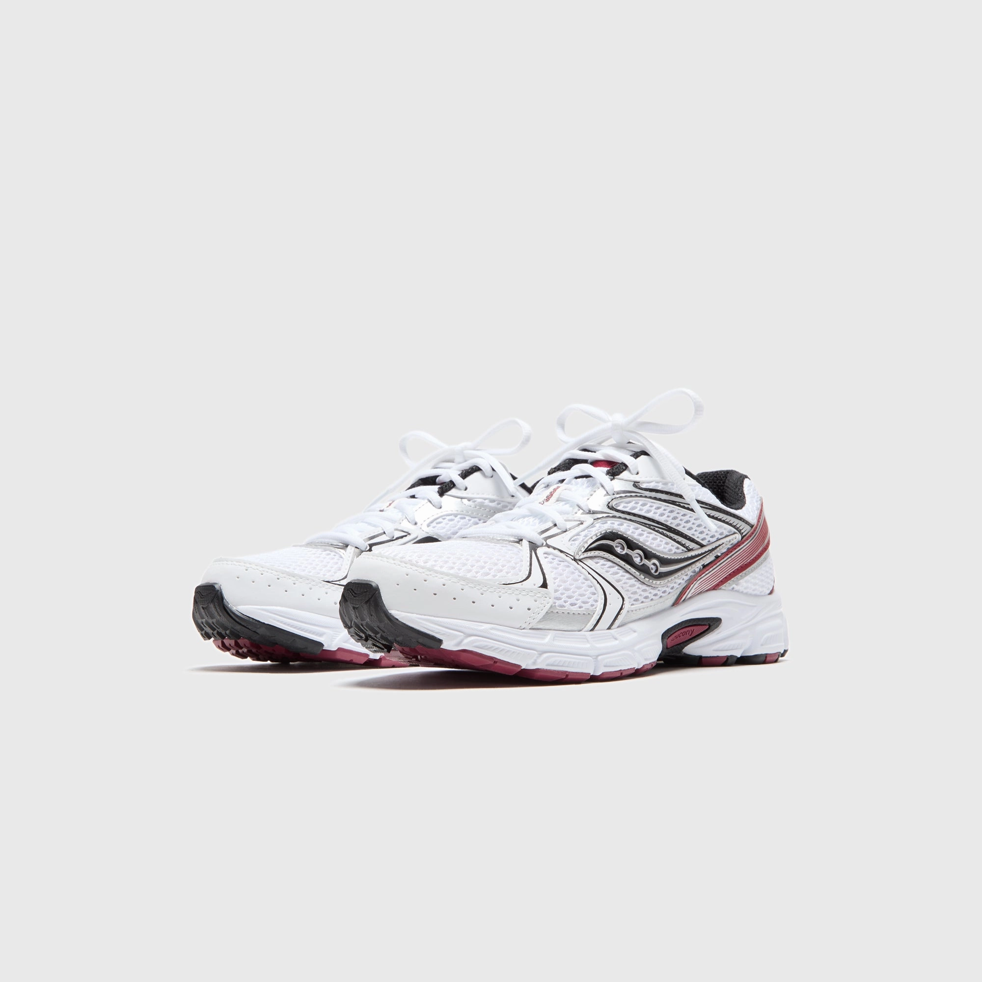 Saucony Ride Millennium - White / Red Saucony Lightweight Shoes