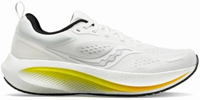 Saucony Surge 3 Mens Running Shoes - White Saucony running shoes with stability support