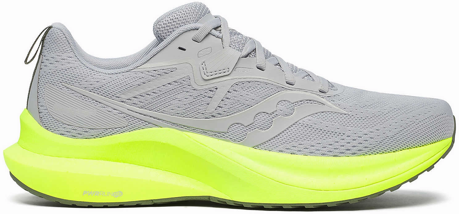 Saucony Tempus 2 Mens Running Shoes - Grey Saucony running shoes with stability support