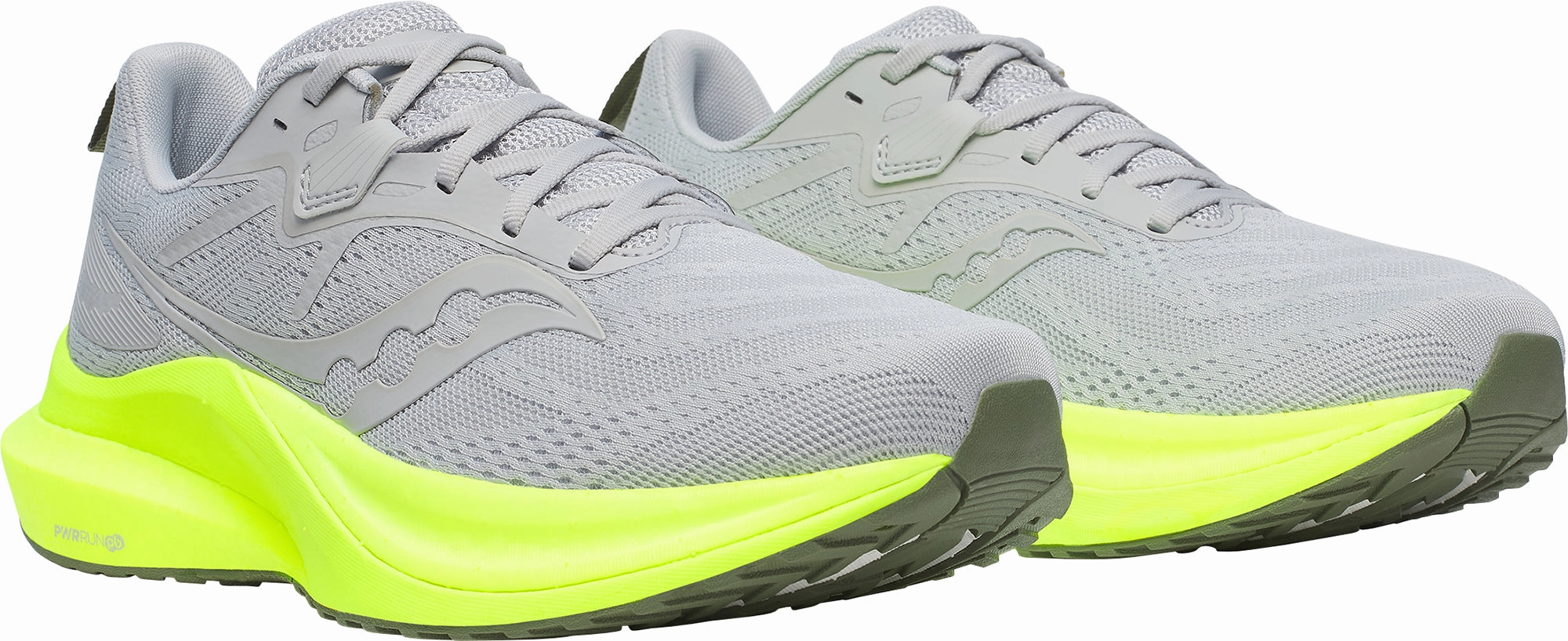 Saucony Tempus 2 Mens Running Shoes - Grey Trail Shoes