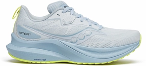 Saucony Tempus 2 Womens Running Shoes - Blue Saucony running shoes with stability support