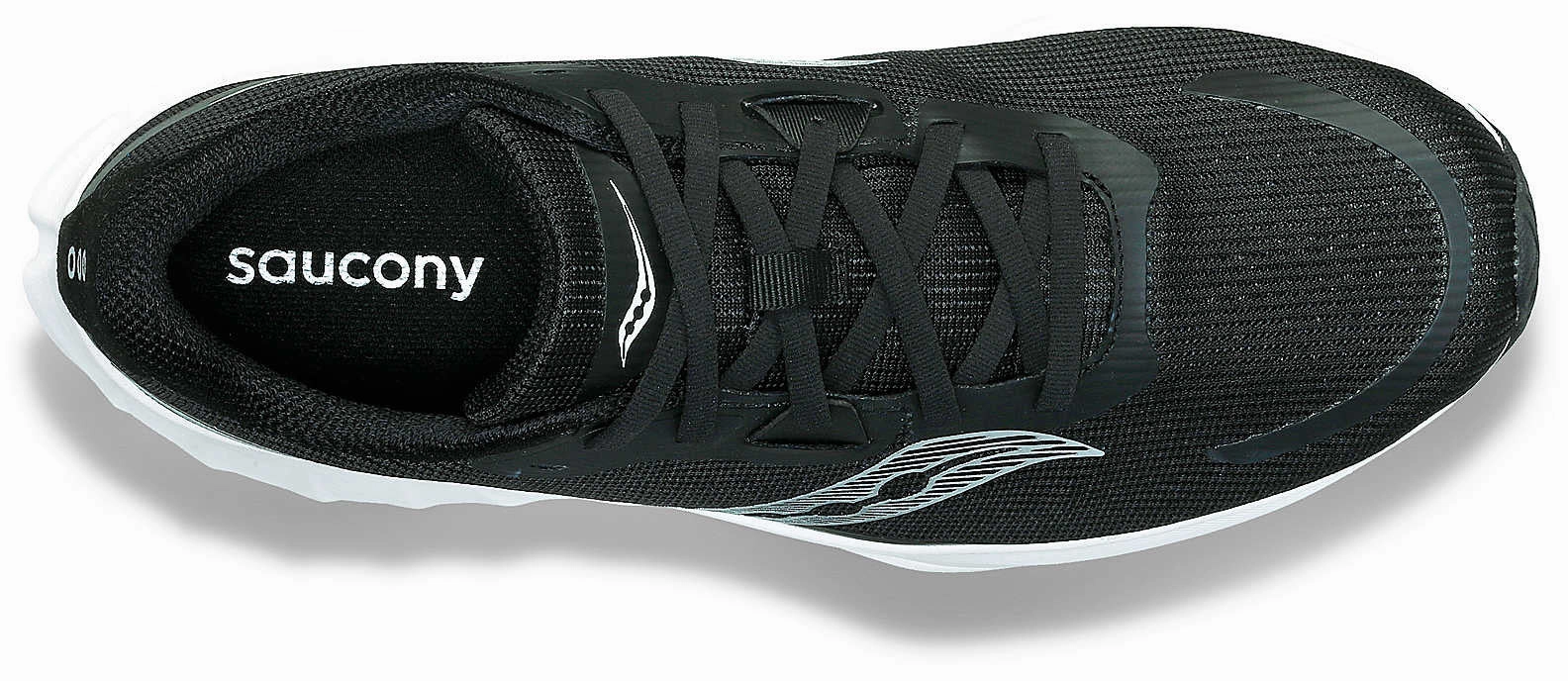 Saucony Tide 2 Mens Running Shoes - Black Trail Shoes