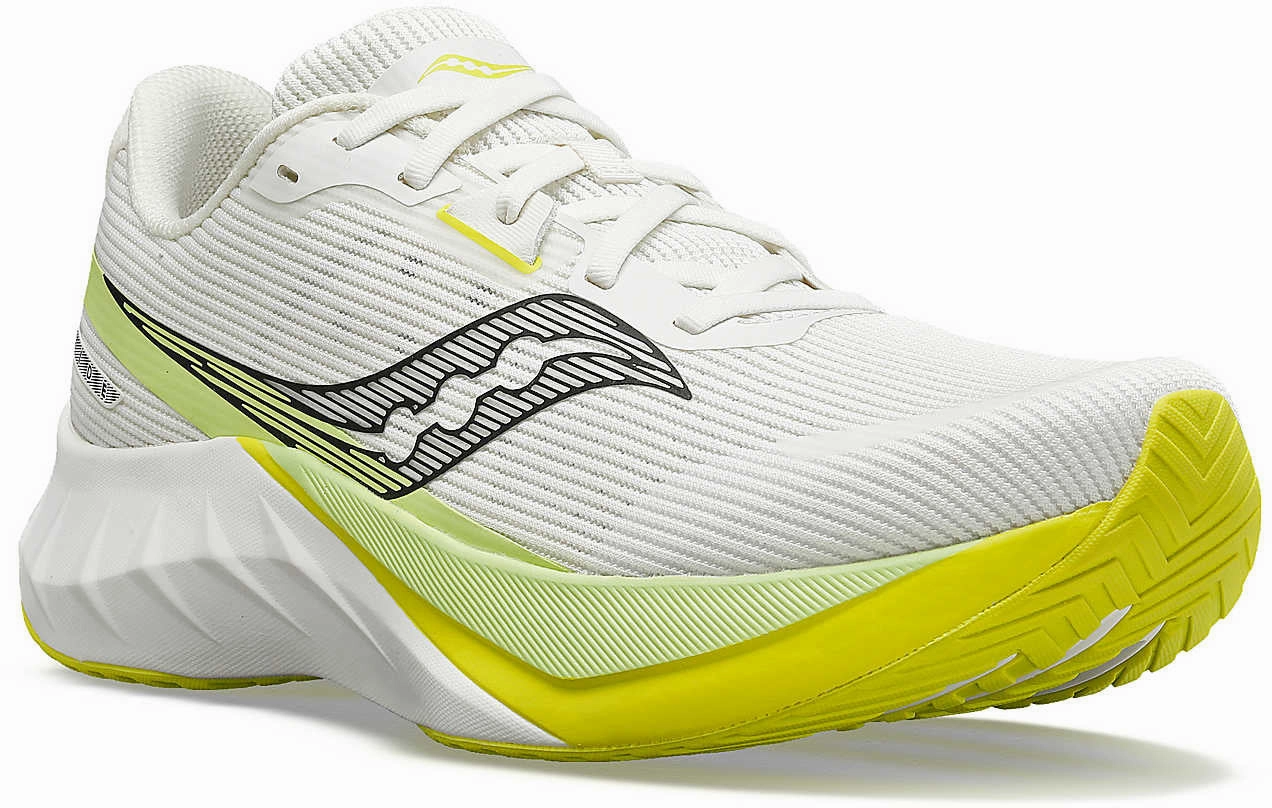 Saucony Tide 2 Mens Running Shoes - White Trail Shoes