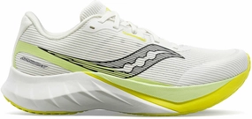 Saucony Tide 2 Mens Running Shoes - White Saucony running shoes with stability support