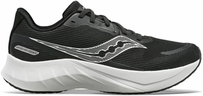 Saucony Tide 2 Womens Running Shoes - Black Saucony running shoes with stability support