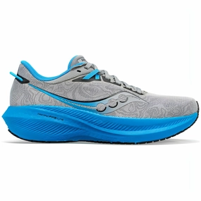 Saucony Triumph 21 Womens Running Shoes - Grey Saucony running shoes with stability support