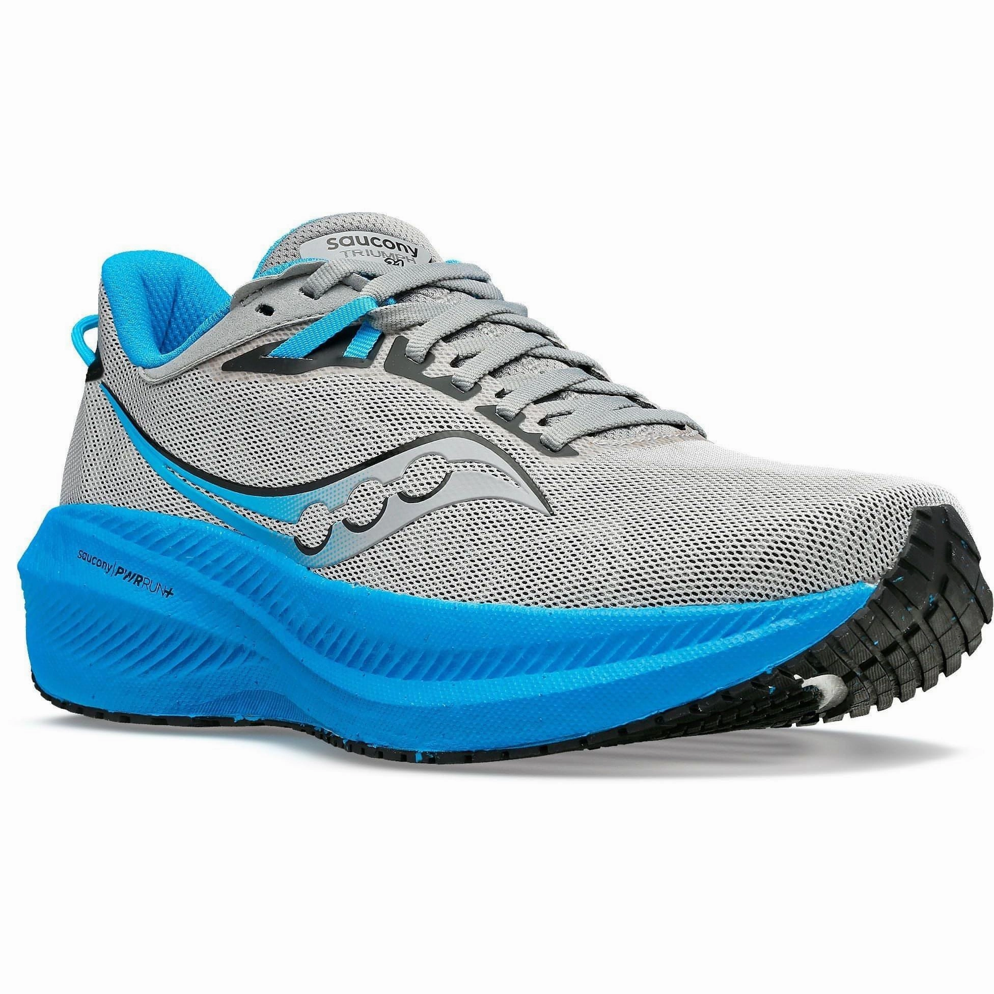 Saucony Triumph 21 Womens Running Shoes - Grey Trail Shoes