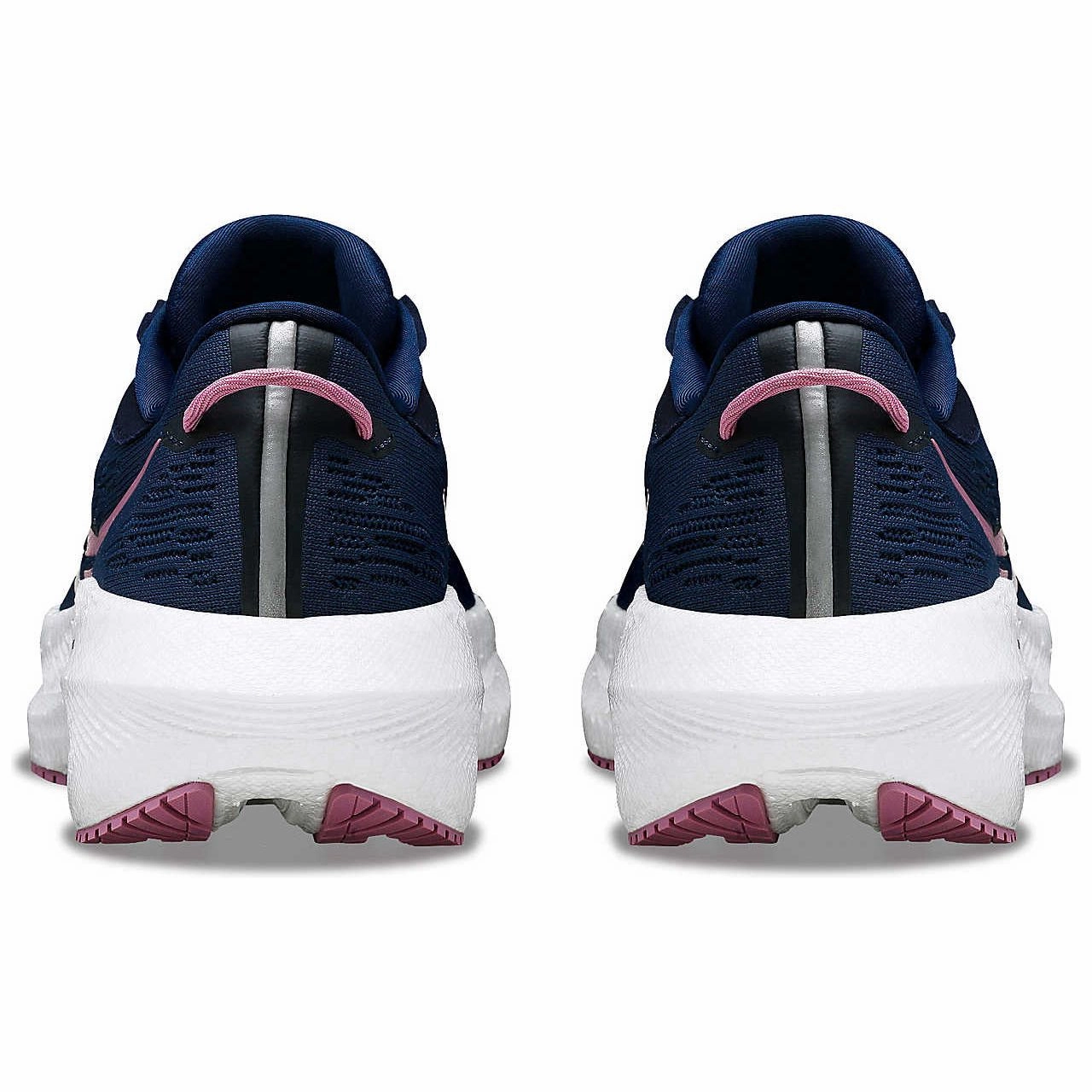 Saucony Triumph 21 Womens Running Shoes - Navy Trail Shoes