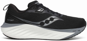 Saucony Triumph 22 Mens Running Shoes - Black Saucony running shoes with stability support