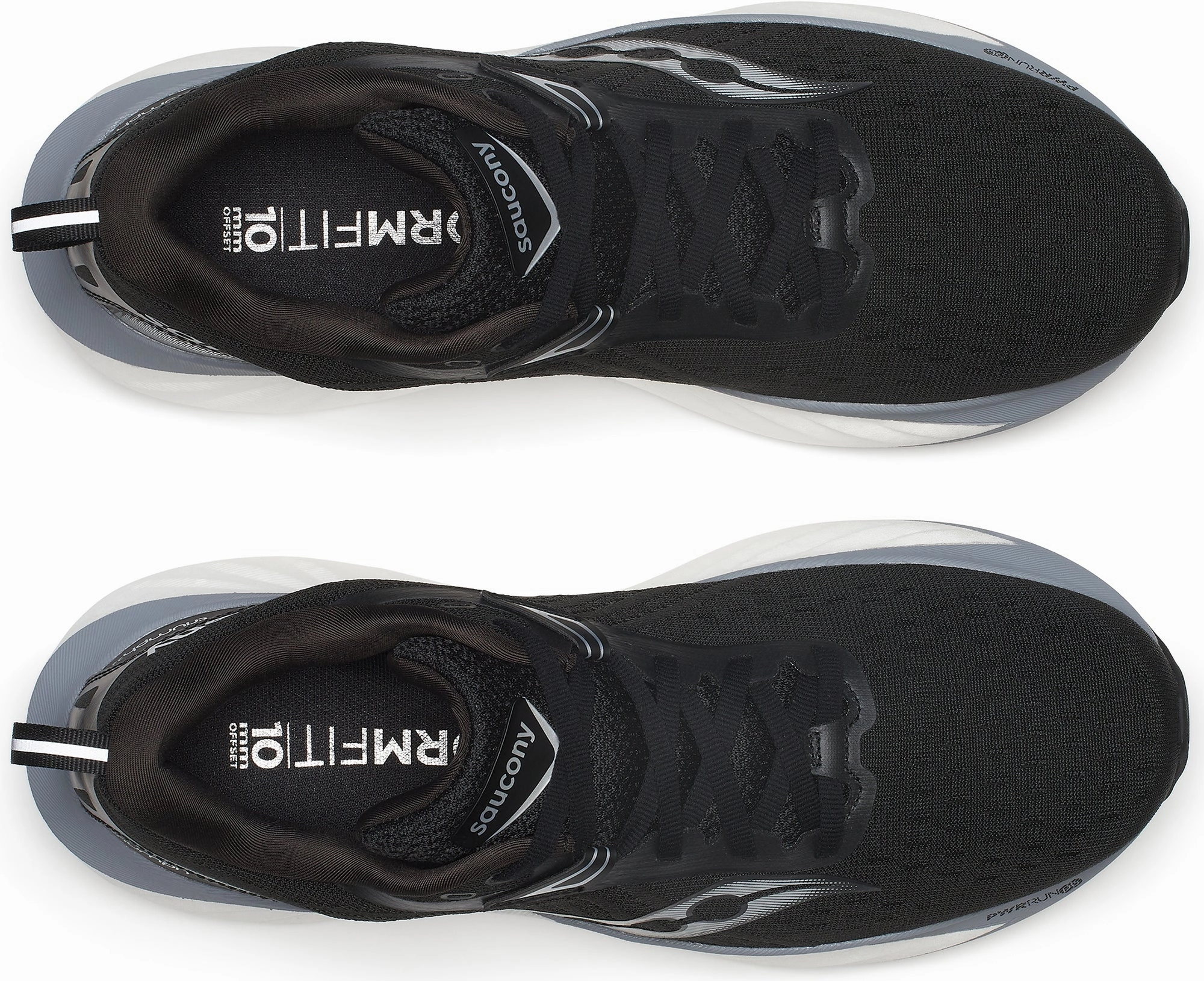 Saucony Triumph 22 Mens Running Shoes - Black Trail Shoes