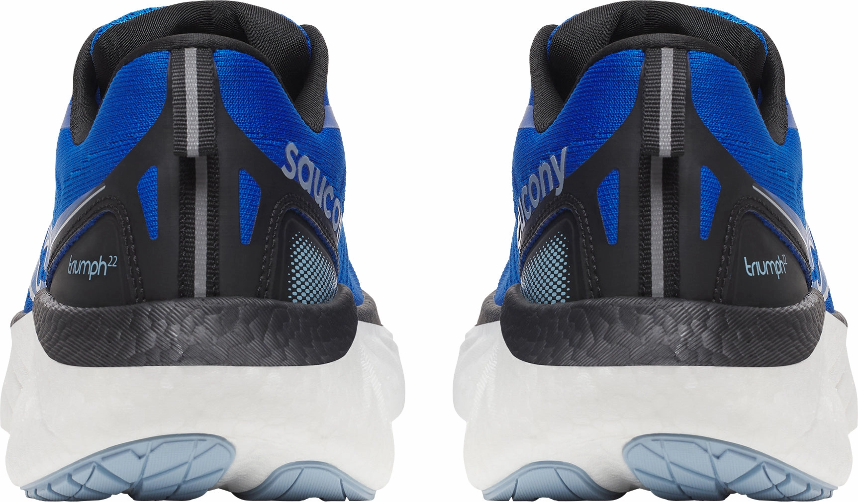 Saucony Triumph 22 Mens Running Shoes - Black Trail Shoes