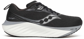 Saucony Triumph 22 Womens Running Shoes - Black Saucony running shoes with stability support