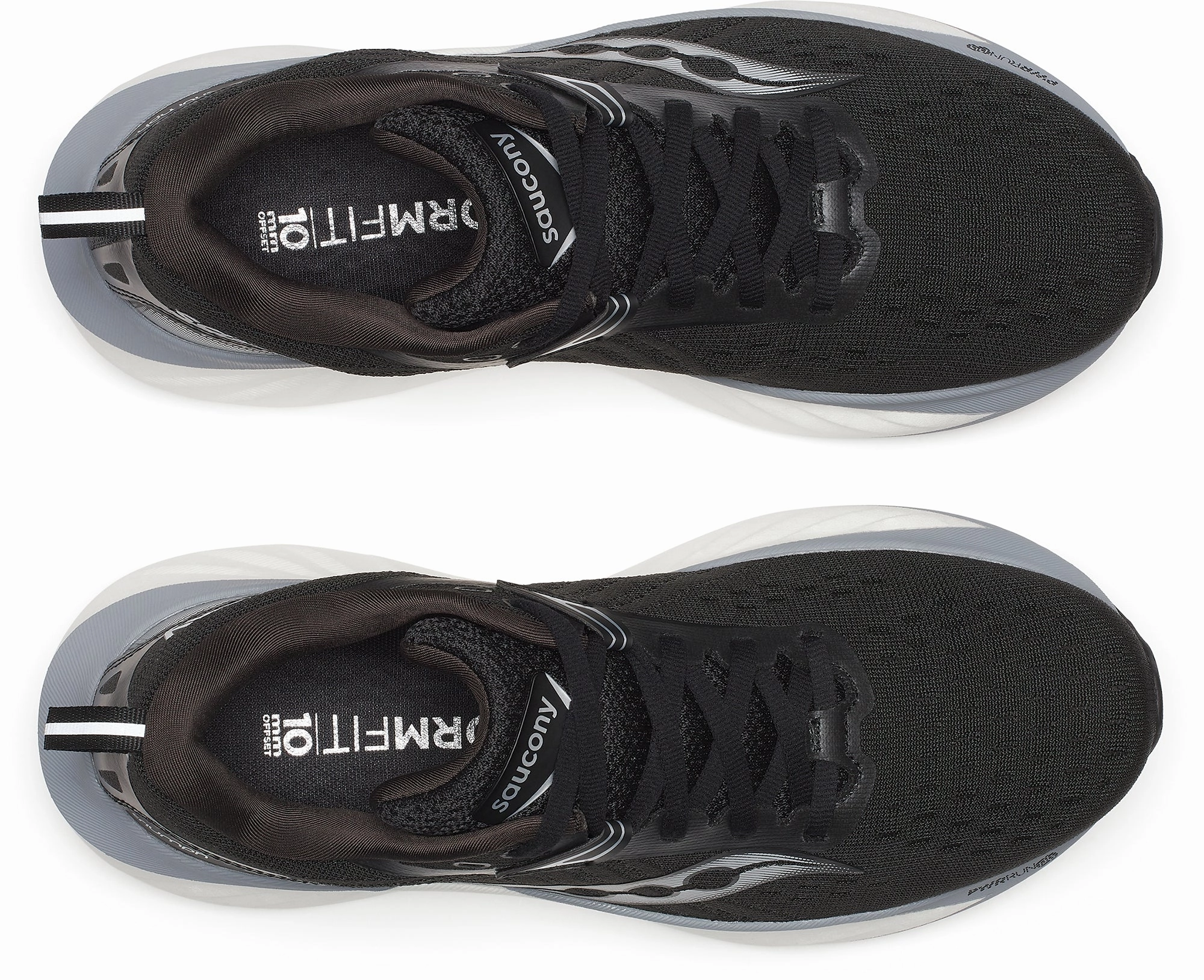 Saucony Triumph 22 Womens Running Shoes - Black Trail Shoes