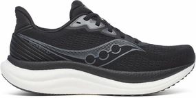 Saucony Triumph 23 Mens Running Shoes - Black Saucony running shoes with stability support