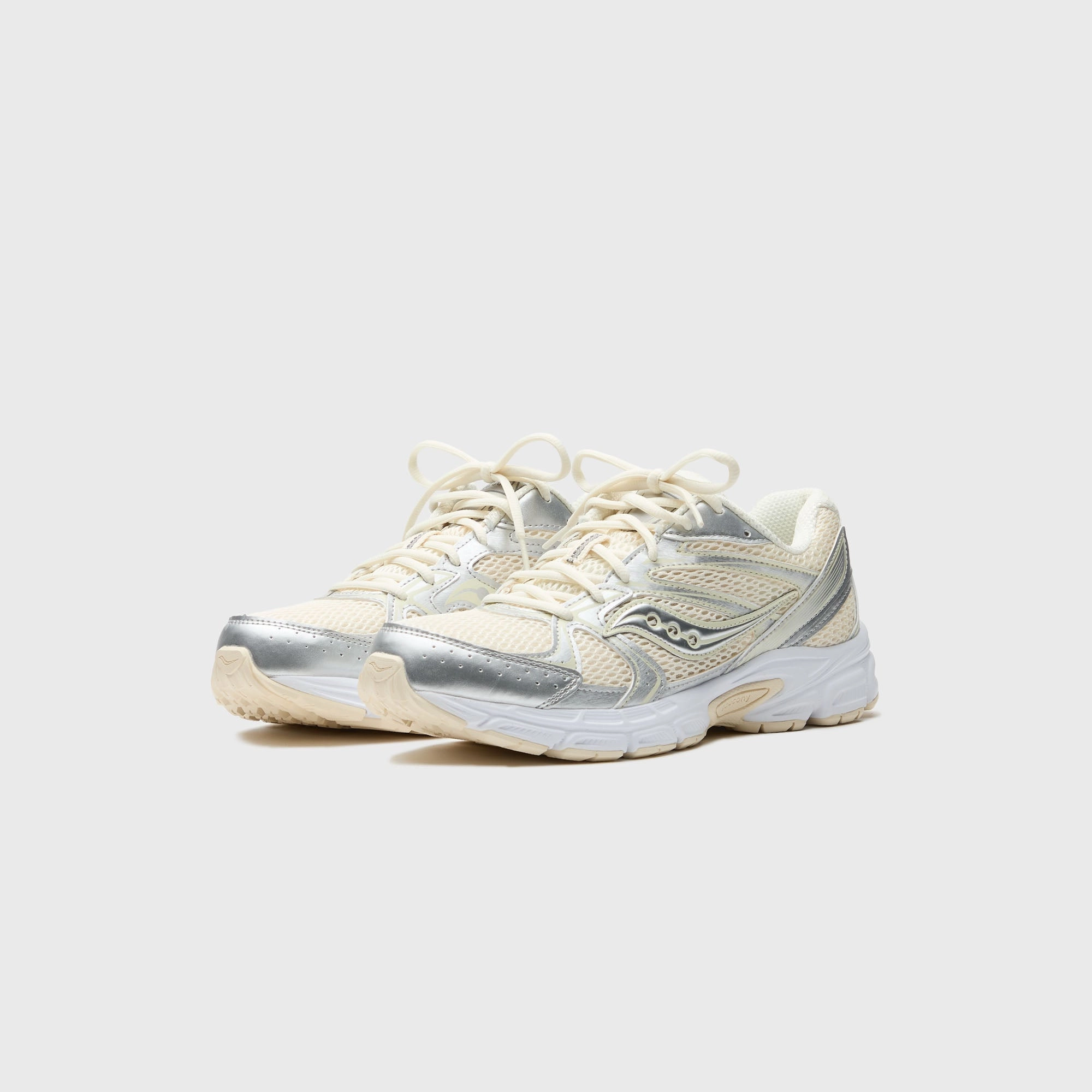 Saucony WMNS Ride Millennium - Cream / Silver Saucony Lightweight Shoes