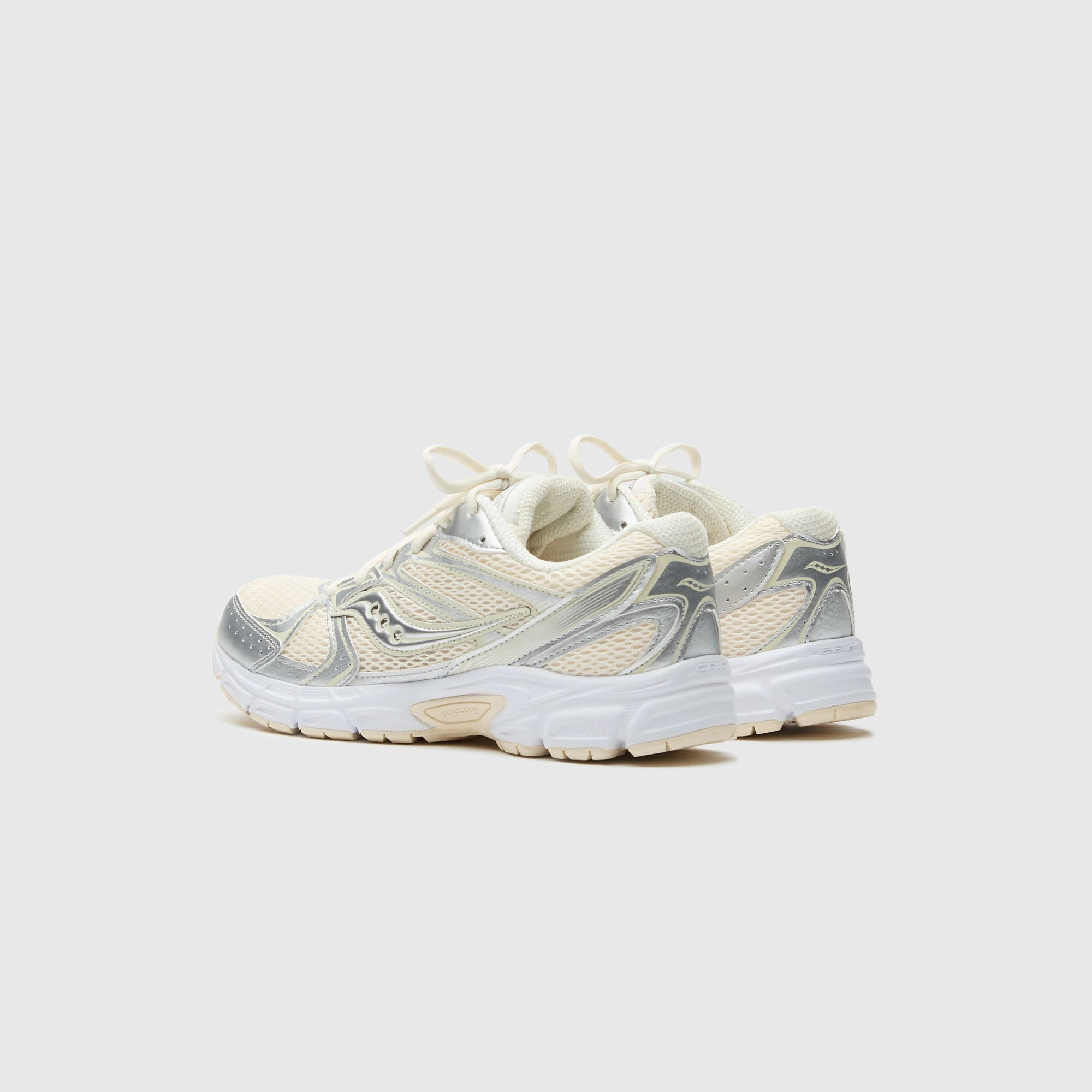 Saucony WMNS Ride Millennium - Cream / Silver Saucony Lightweight Shoes