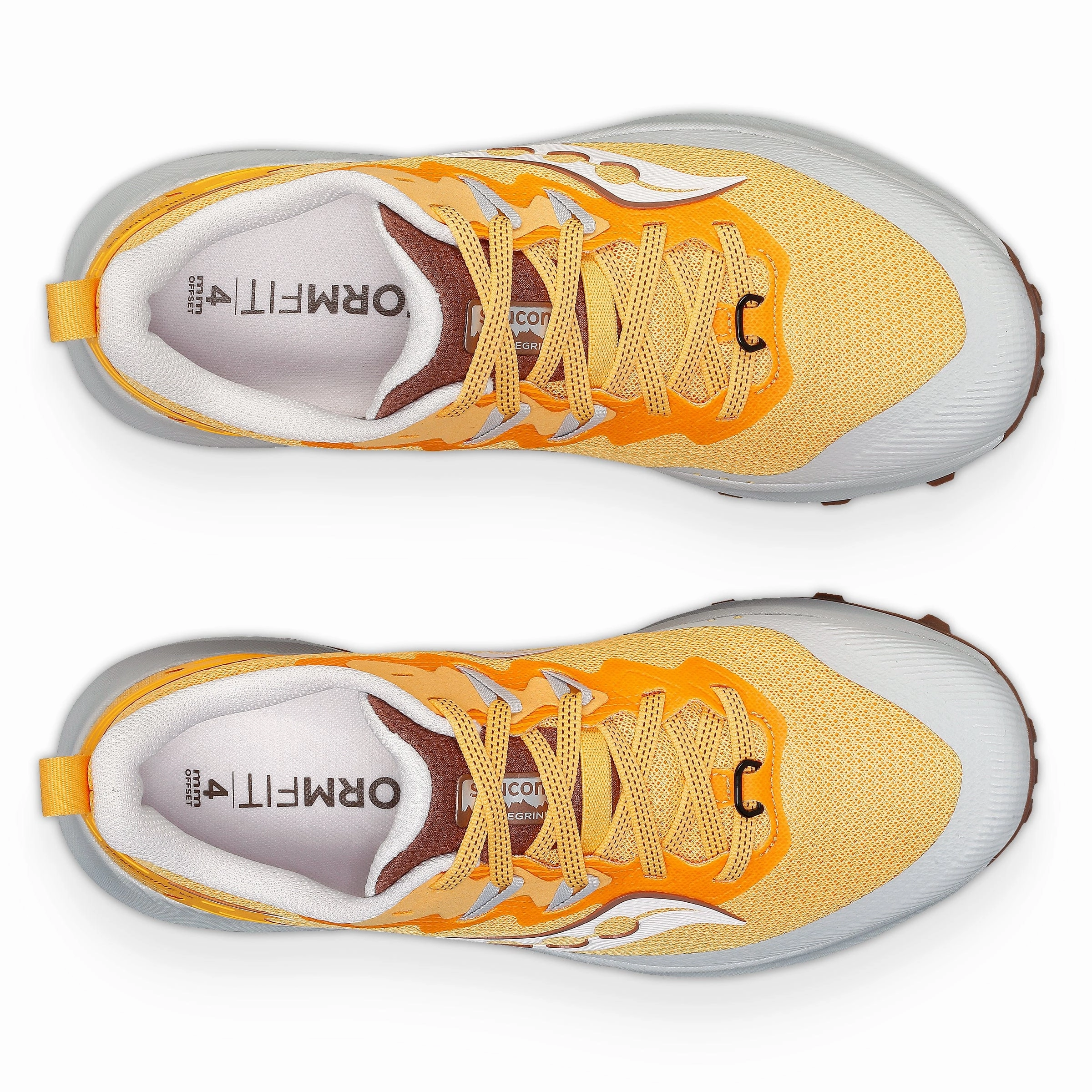 Saucony Women's Peregrine 14 Trail Running Shoes in Flax/Clove SS24 Saucony versatile athletic footwear