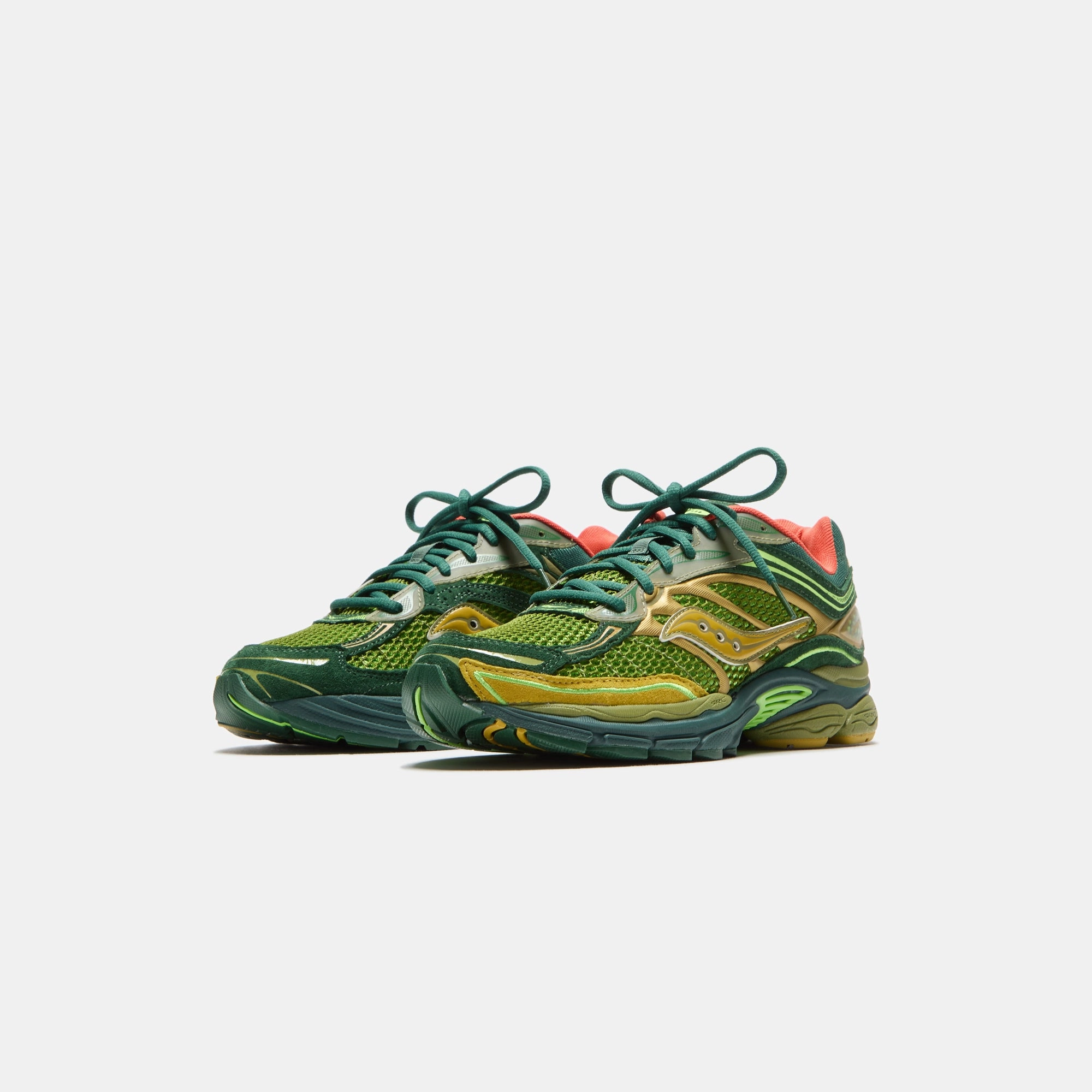 Saucony x Starcow Progrid Omni 9 - Green / Orange Saucony Lightweight Shoes