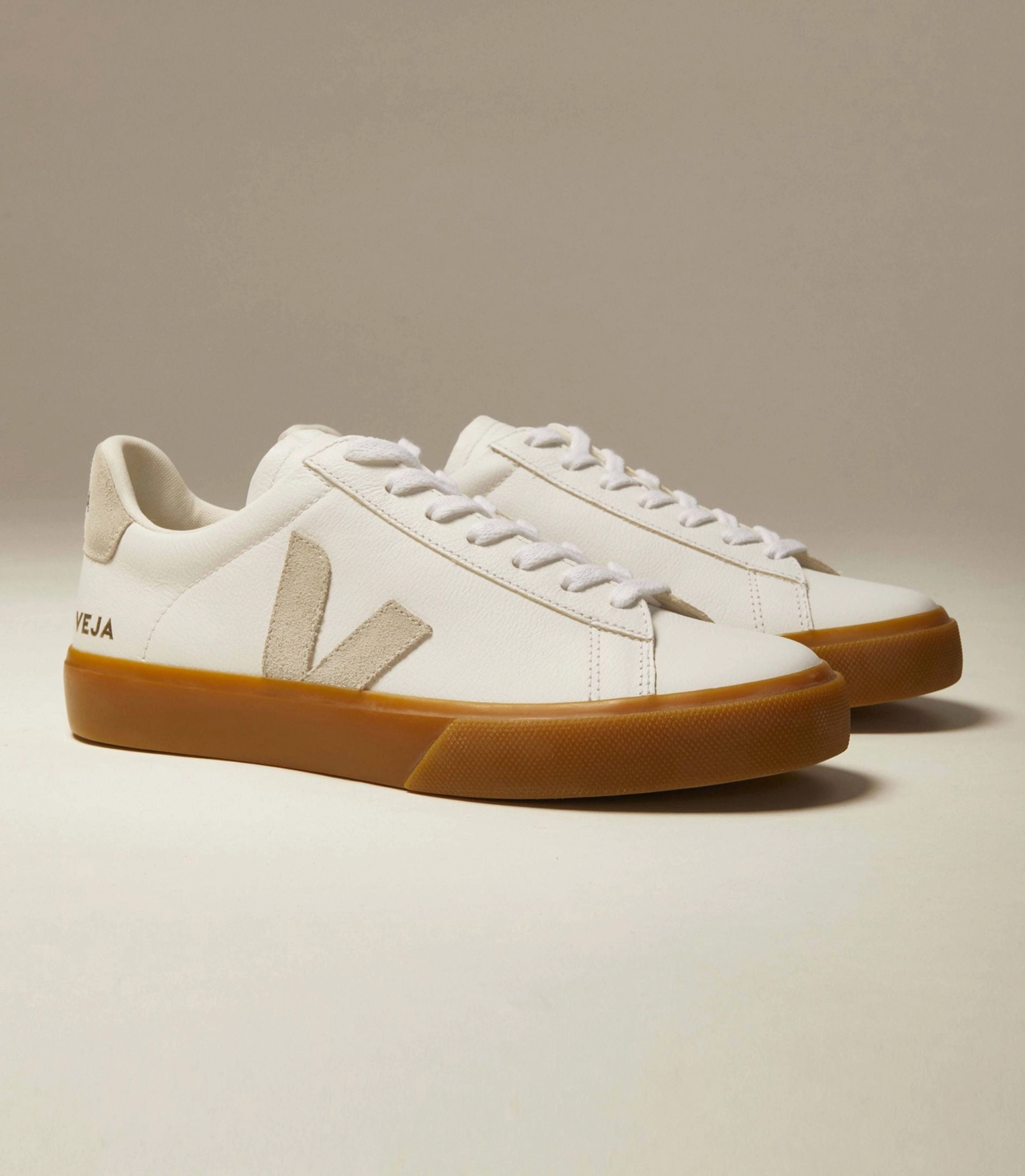 Shoes Campo Chromefree Leather Cp0503147 White-Natural Eco-Friendly Casuals