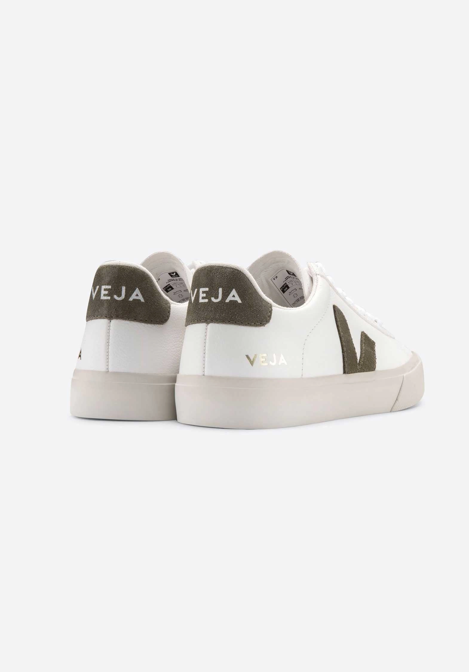 Shoes Campo Cp052347 White-Kaki Eco-Friendly Casuals