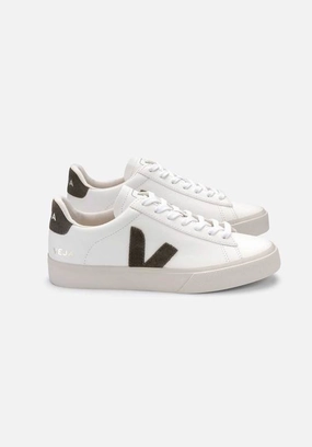 Shoes Campo Cp052347 White-Kaki Veja footwear variations