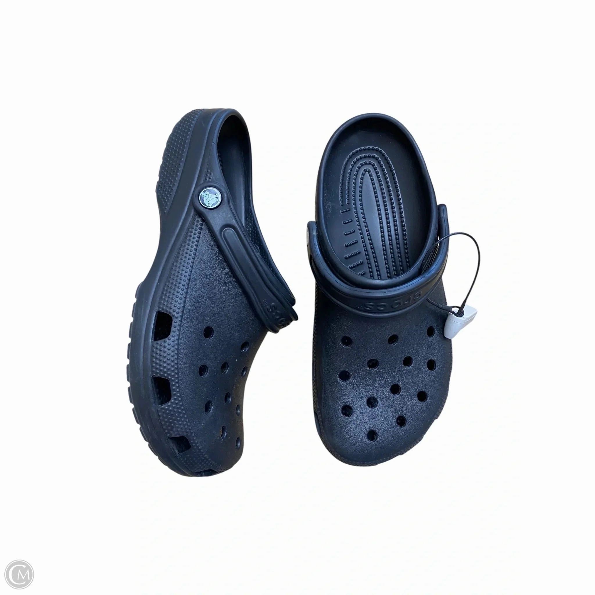 Shoes Flats By Crocs In Black, Size: 10 Lightweight Clogs
