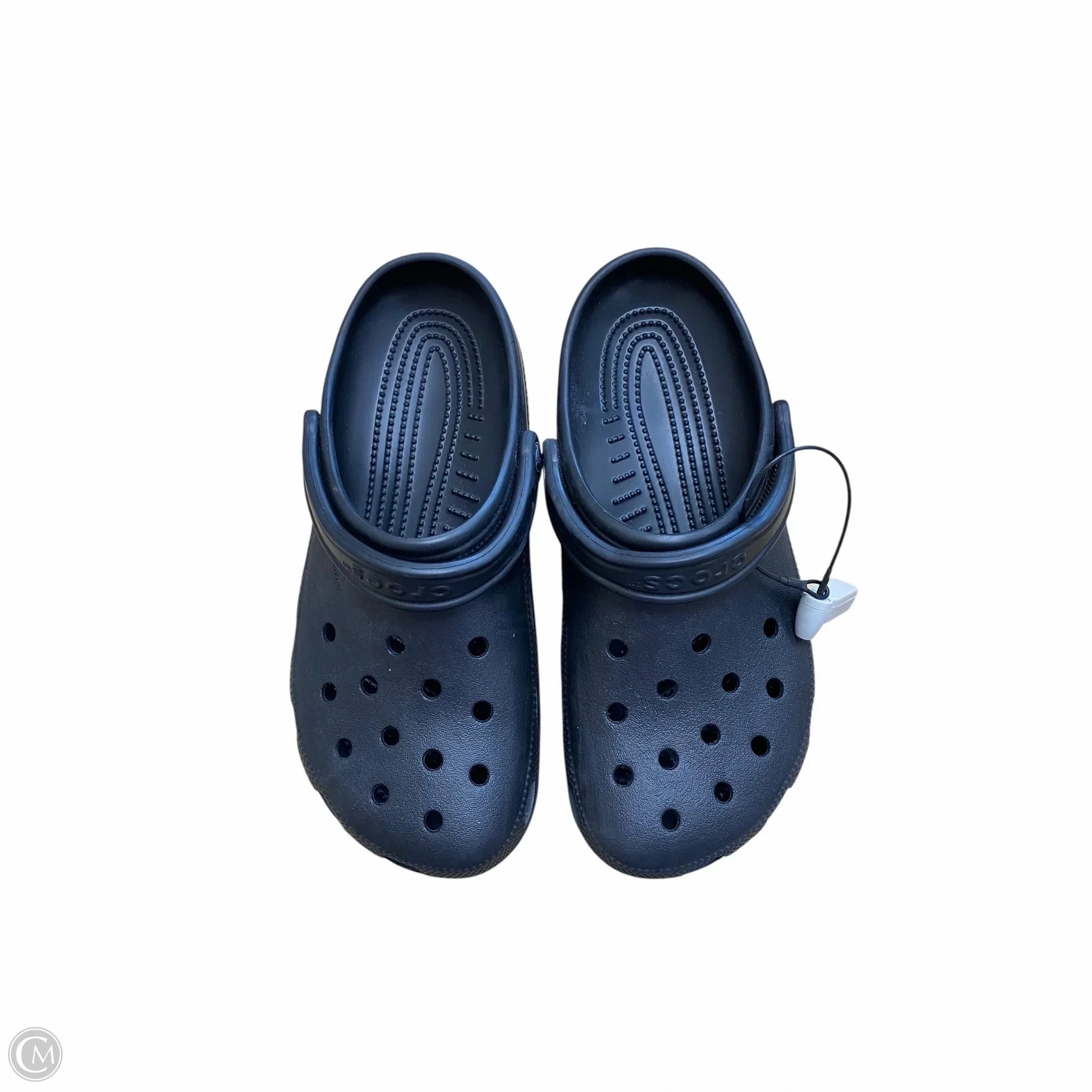 Shoes Flats By Crocs In Black, Size: 10 Crocs clogs with lightweight comfort