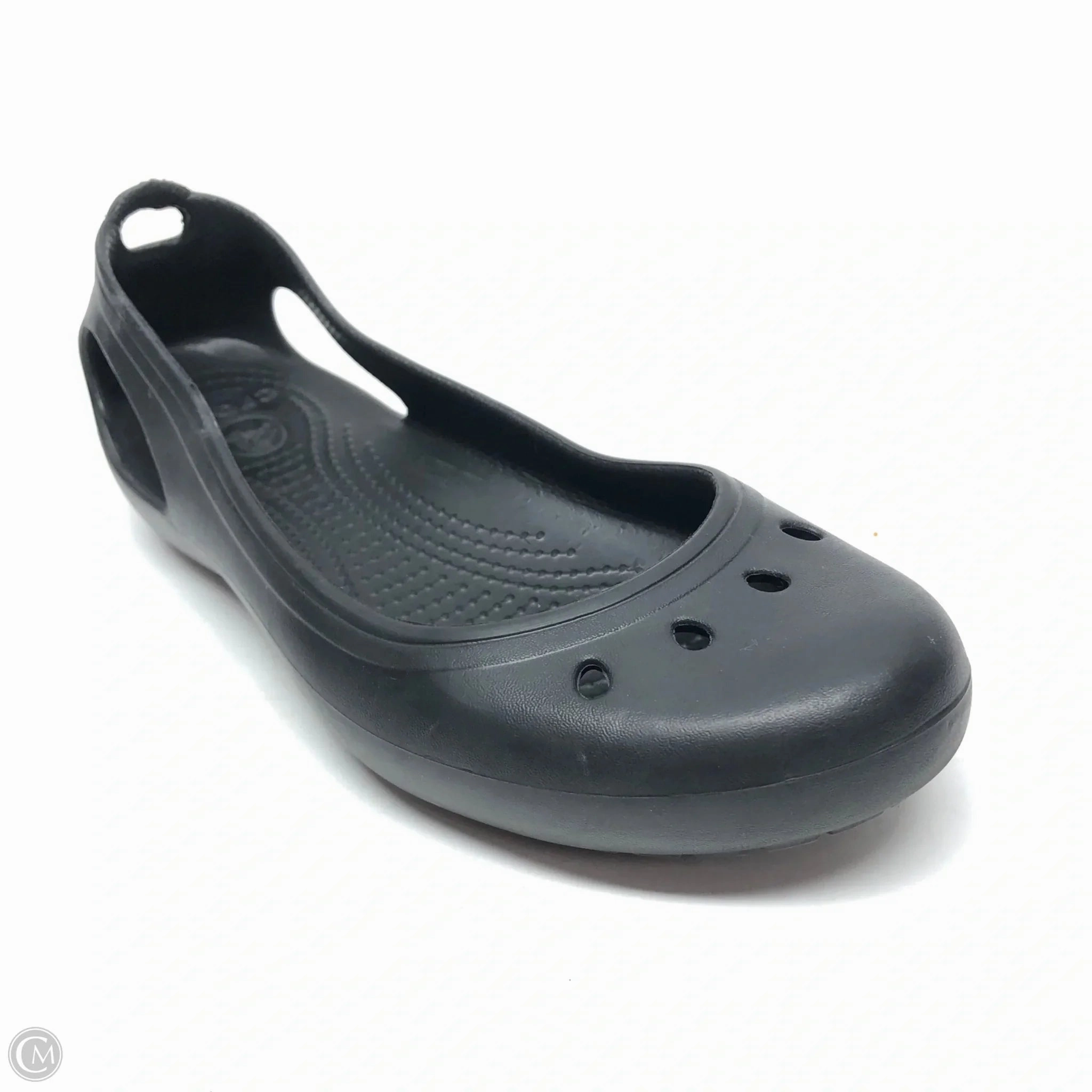 Shoes Flats By Crocs In Black, Size: 10 Lightweight Clogs