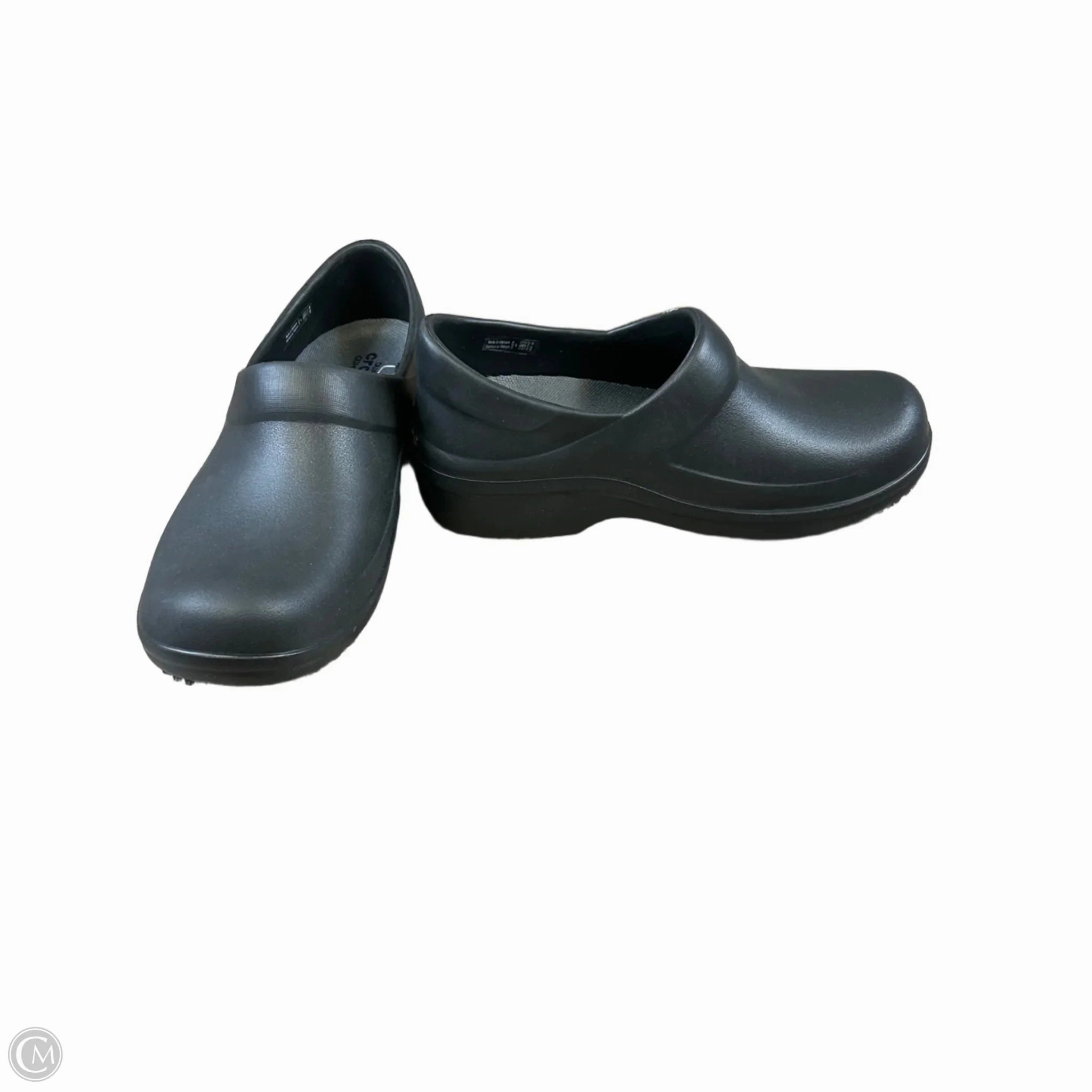 Shoes Flats By Crocs In Black, Size: 6 Lightweight Clogs