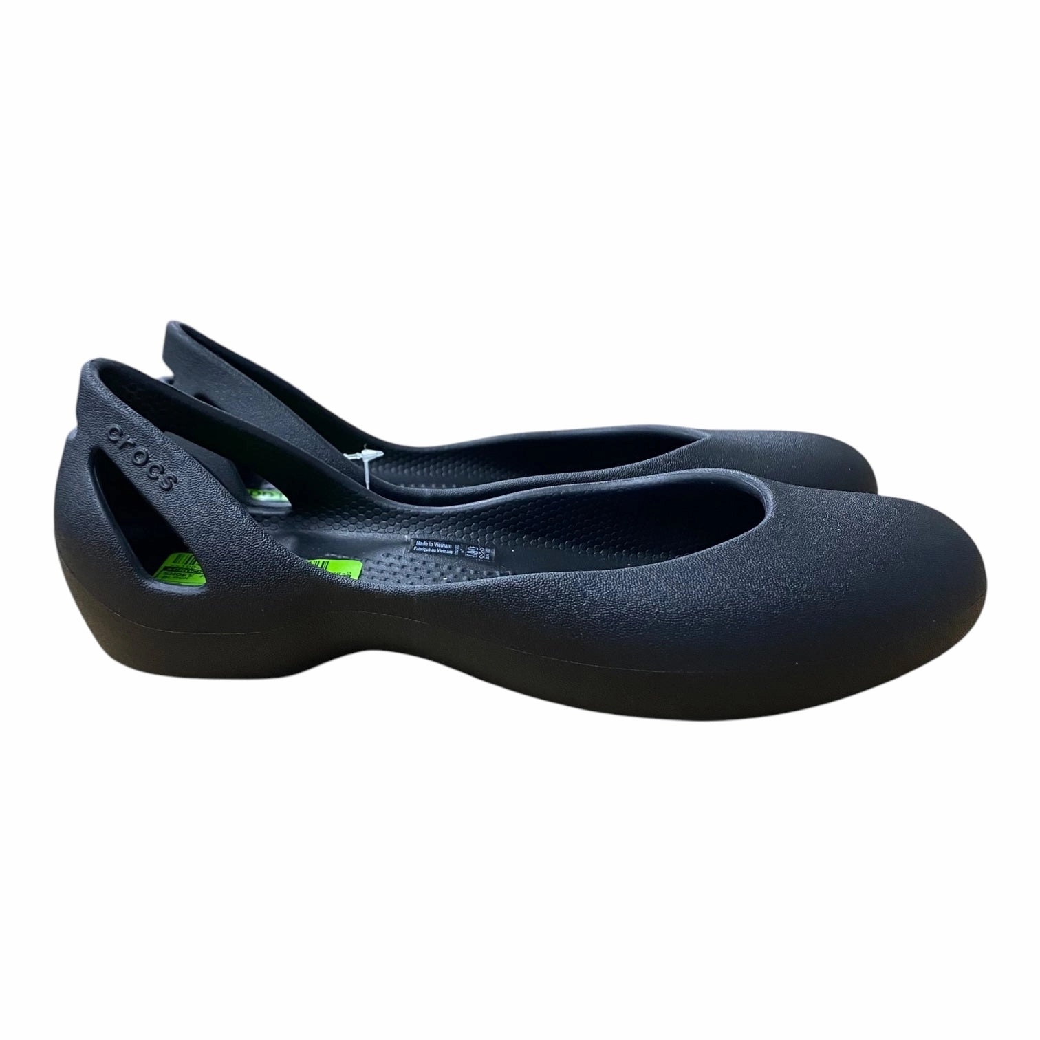 Shoes Flats By Crocs In Black, Size:7 Lightweight Clogs