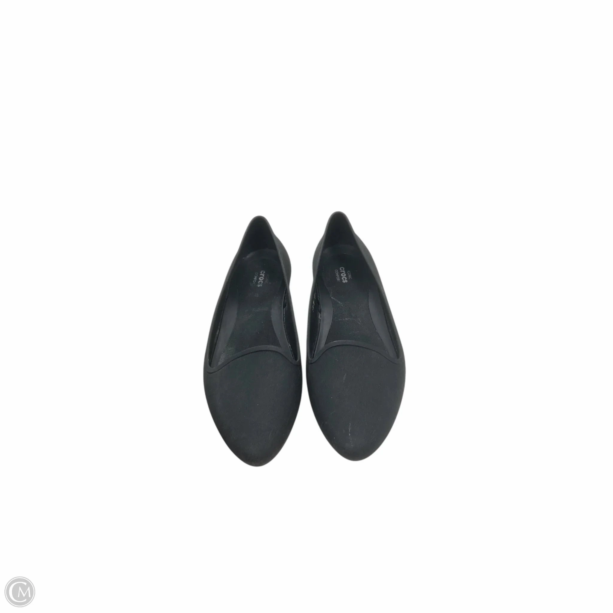 Shoes Flats By Crocs In Black, Size: 9 Lightweight Clogs
