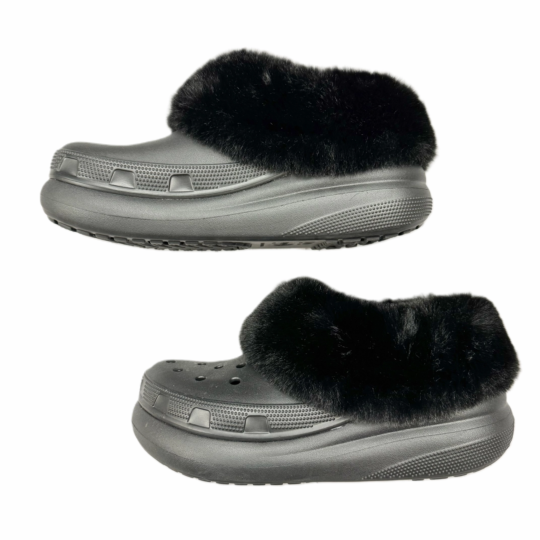 Shoes Flats By Crocs In Black, Size: 9 Lightweight Clogs