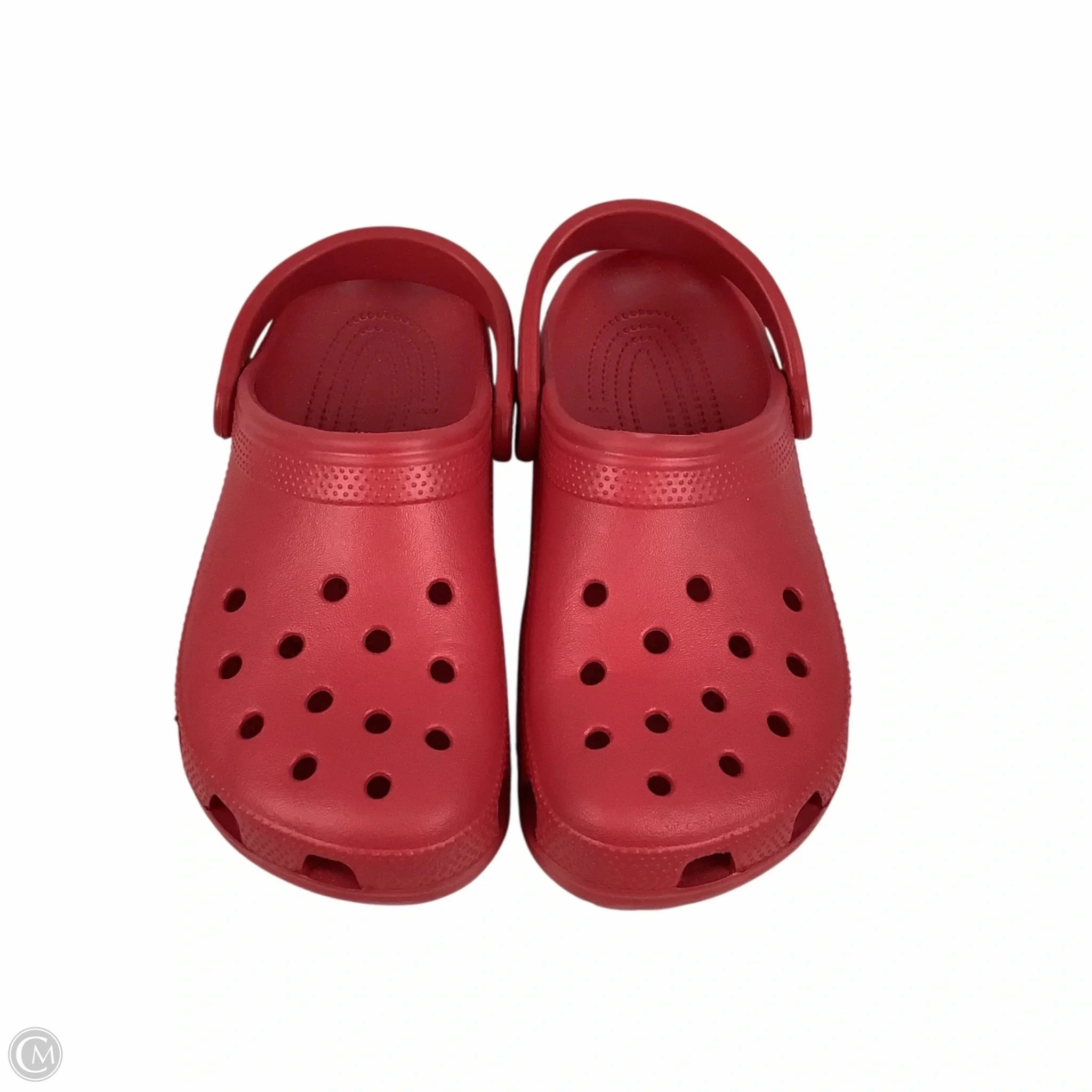 Shoes Flats By Crocs In Red, Size: 8 Lightweight Clogs