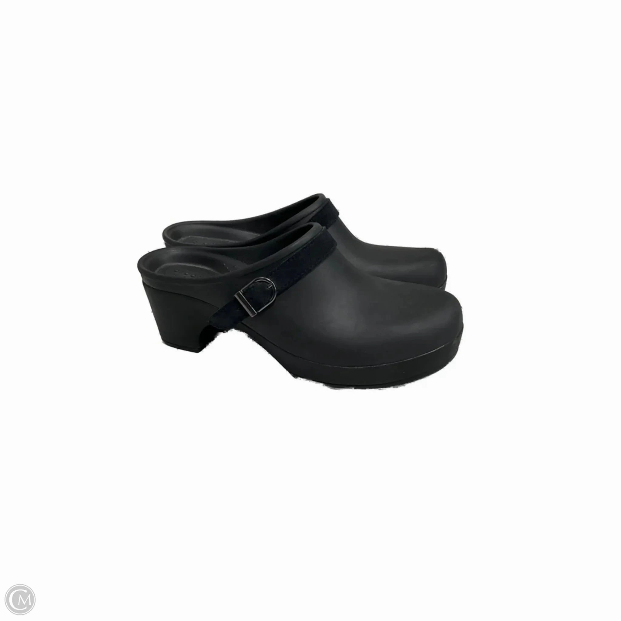 Shoes Heels Block By Crocs In Black, Size: 9 Crocs clogs with lightweight comfort
