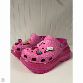 Shoes Heels Platform By Crocs In Pink, Size: 11 Crocs clogs with lightweight comfort