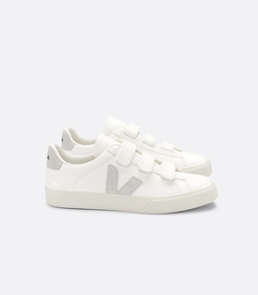 Shoes Recife Logo Chromefree Leather Rc0502919 White-Natural Veja footwear variations