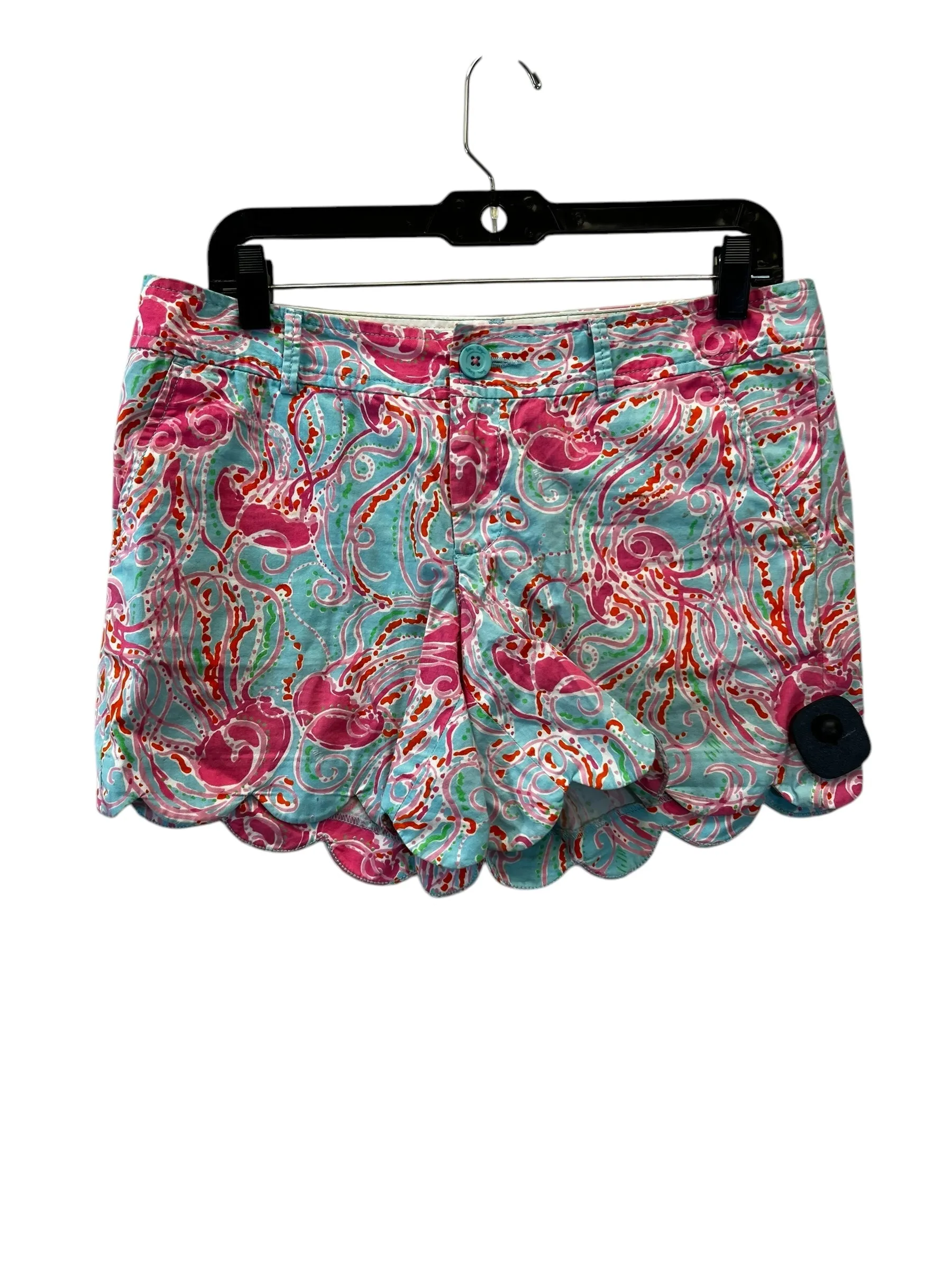 Shorts By Lilly Pulitzer In Blue & Pink, Size: 6 lilly pulitzer
